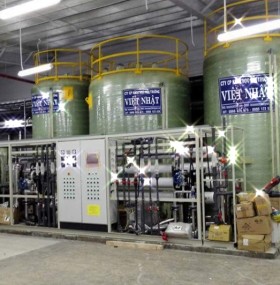 Dây truyền xử lý nước tinh khiết 1500 lít/giờ